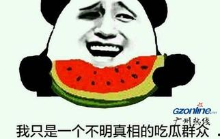 吃瓜群众是指什么意思